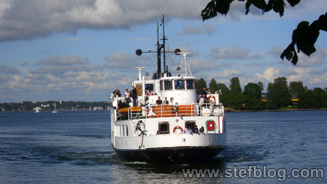 Ferry-boat line Helsinki-Suomenlinna